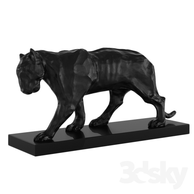 Black Panther Statue_0298