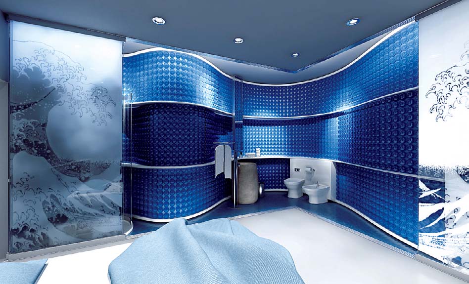 Modern blue bathroom design_0358