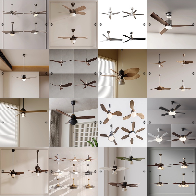 Wide range of 3D ceiling fan models_0009