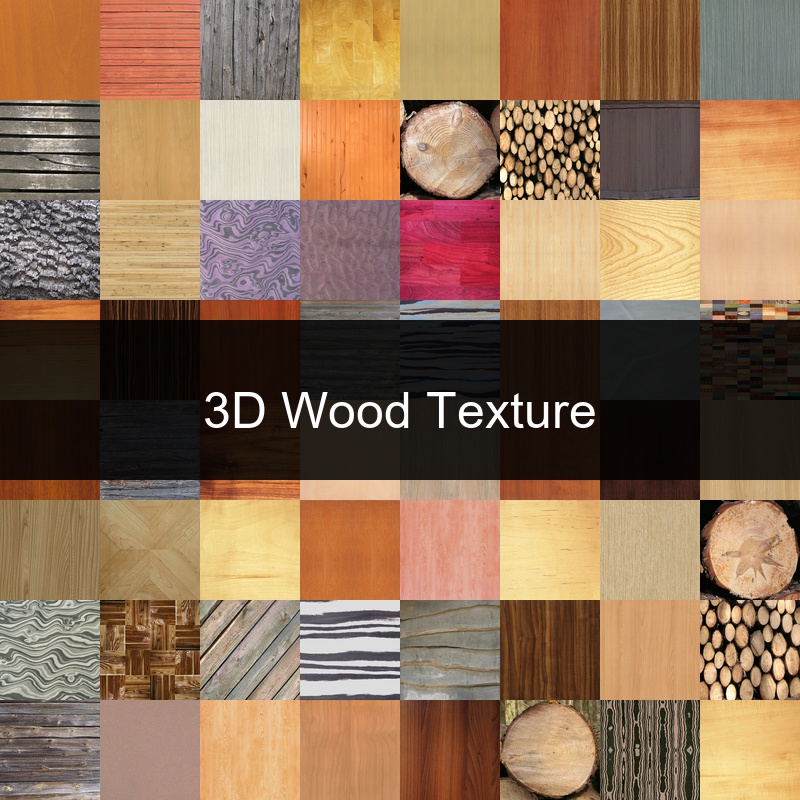 Delicate wood grain 3D material_0370