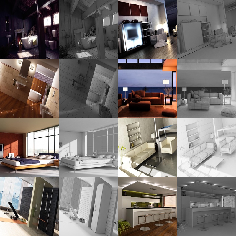 Modern home 3D design display_0372