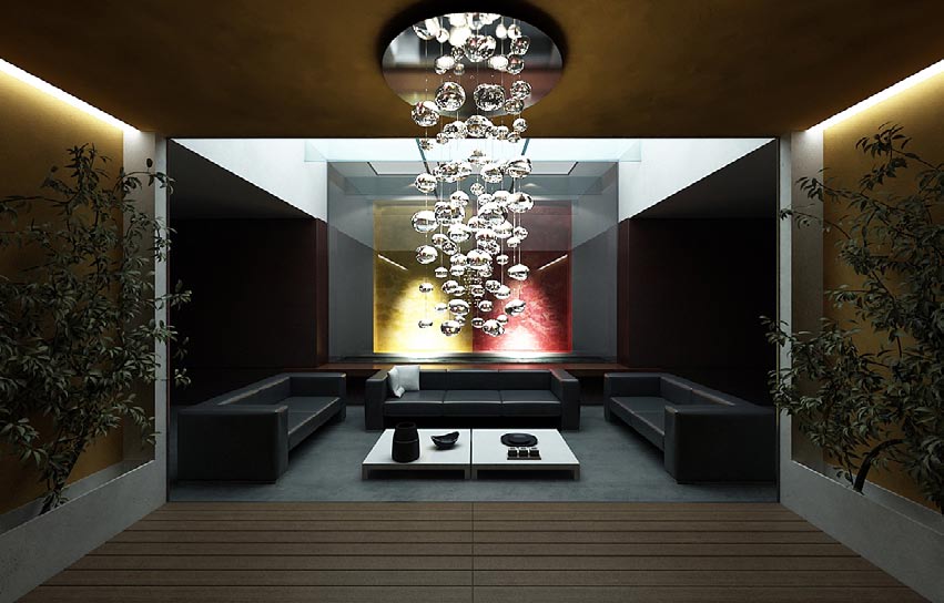Modern living room design_0381