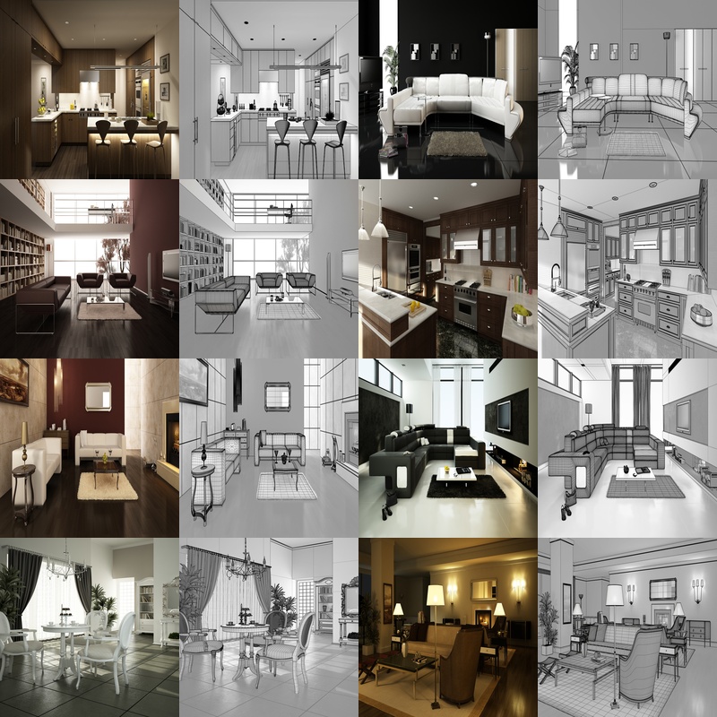 Modern home 3D design display_0391